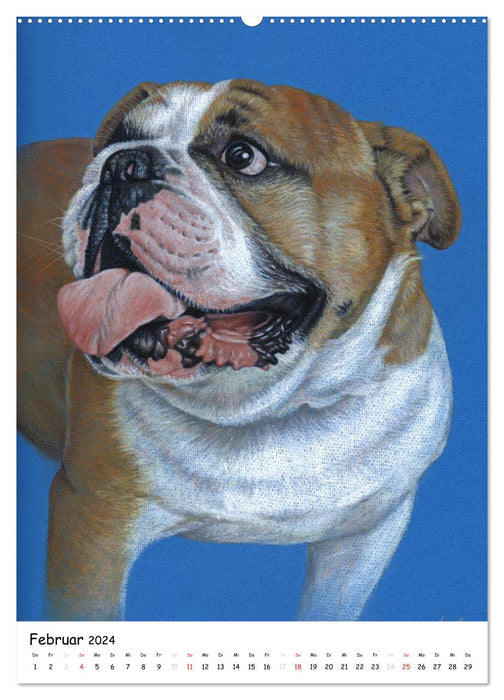 Arts & Dogs (CALVENDO Wandkalender 2024)