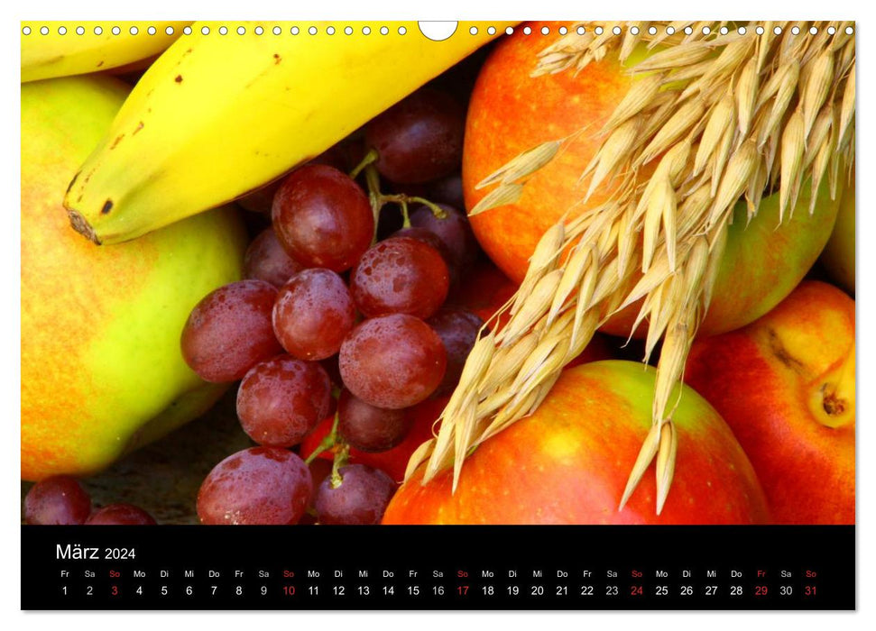 Obst und Gemüse (CALVENDO Wandkalender 2024)