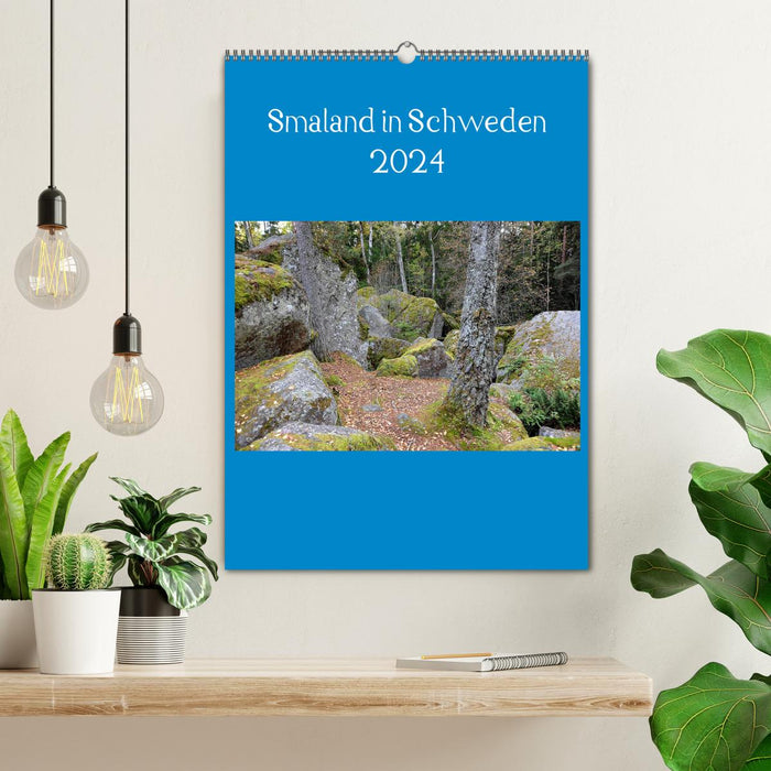 Smaland in Sweden 2024 (CALVENDO wall calendar 2024) 