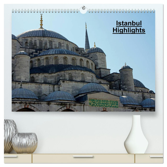 Istanbul Highlights (CALVENDO Premium Wandkalender 2024)