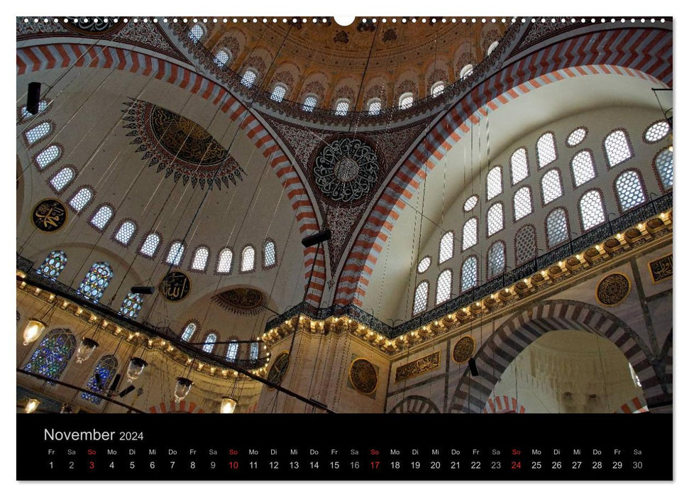 Istanbul Highlights (CALVENDO Wall Calendar 2024) 