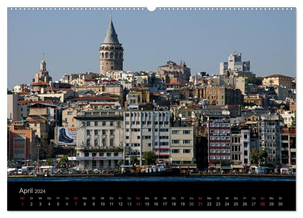 Istanbul Highlights (CALVENDO Wandkalender 2024)
