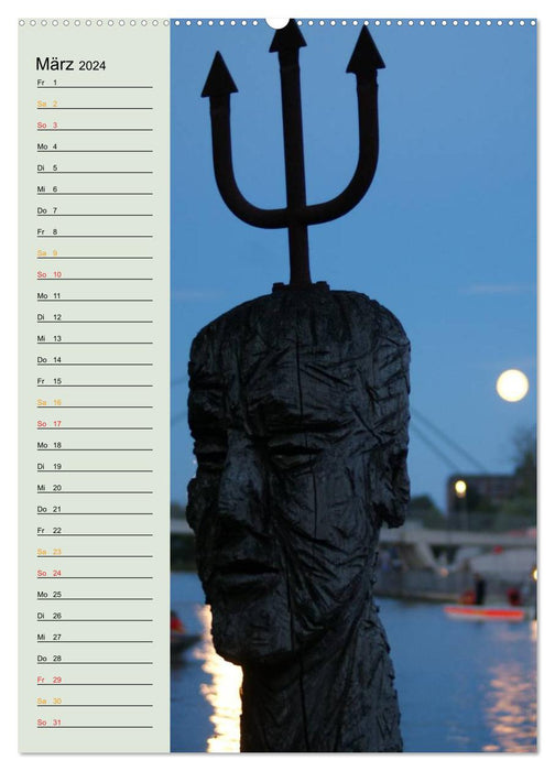 Empty has flair / birthday calendar (CALVENDO wall calendar 2024) 