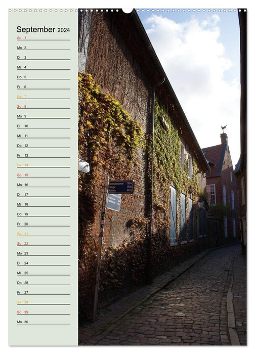 Leer hat Flair / Geburtstagskalender (CALVENDO Wandkalender 2024)