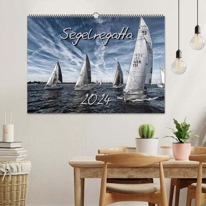 Sailing regatta (CALVENDO wall calendar 2024) 