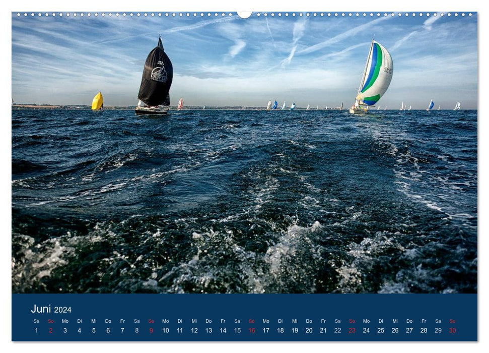 Segelregatta (CALVENDO Wandkalender 2024)