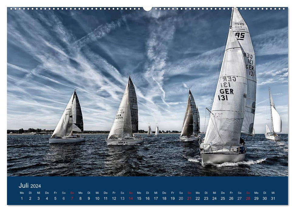 Sailing regatta (CALVENDO wall calendar 2024) 