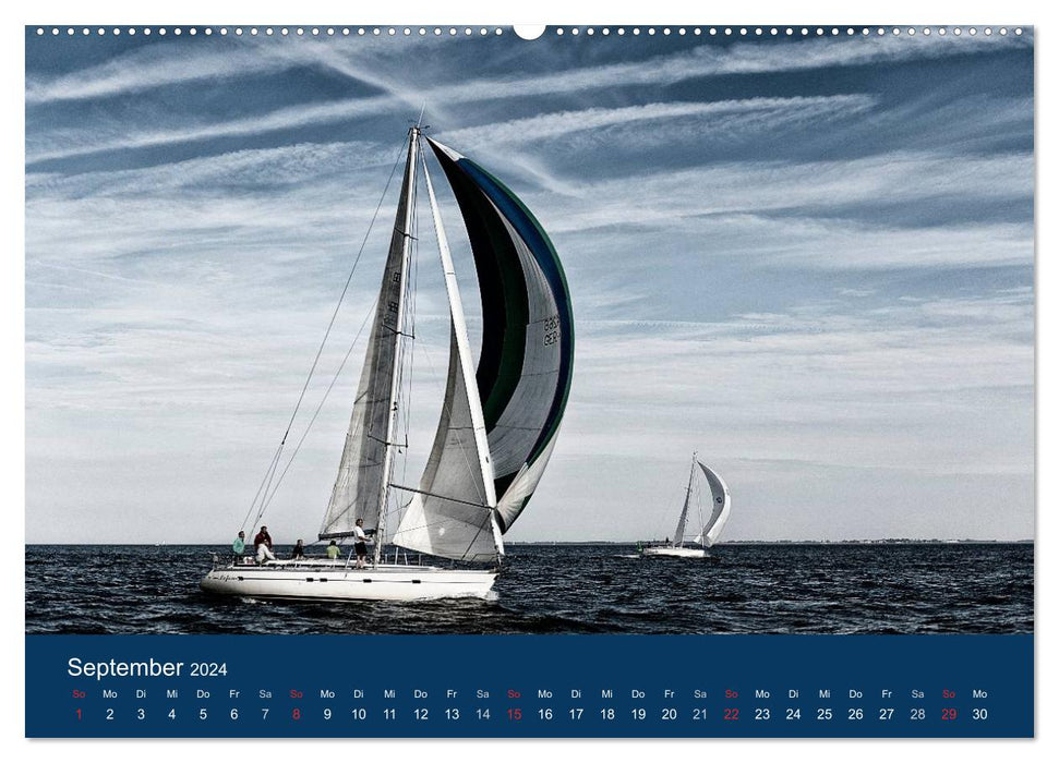 Sailing regatta (CALVENDO wall calendar 2024) 