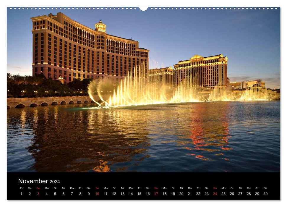 Las Vegas (CALVENDO wall calendar 2024) 