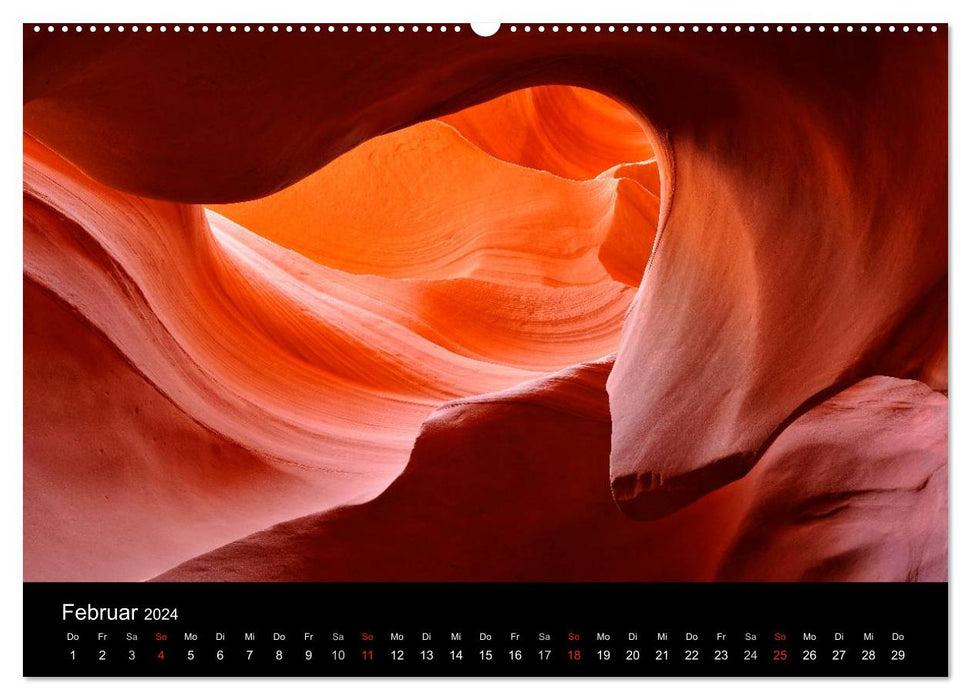 USA – Antelope Canyon (CALVENDO Wandkalender 2024)