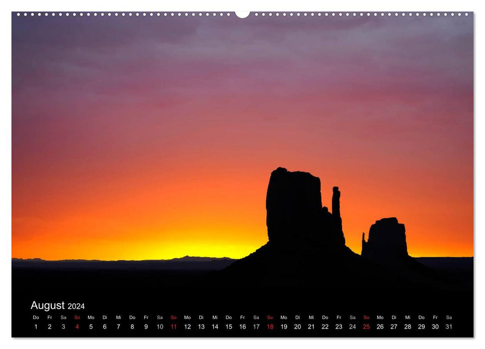 USA - Monument Valley (CALVENDO Premium Wall Calendar 2024) 
