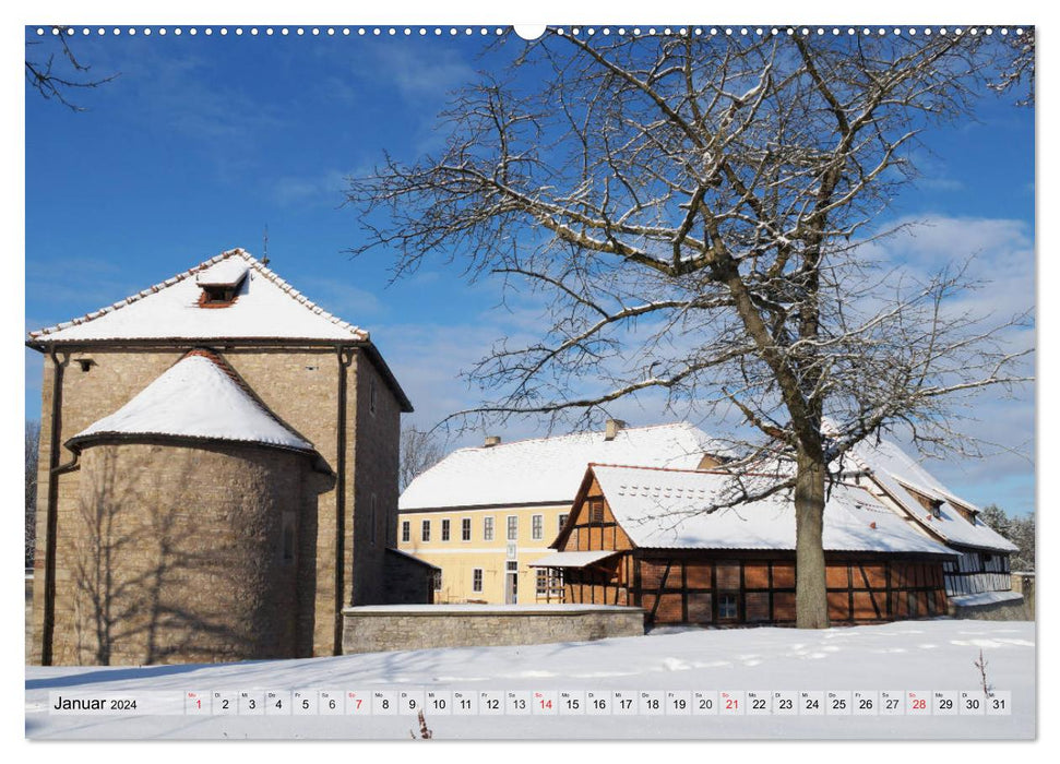 Central Thuringia (CALVENDO wall calendar 2024) 