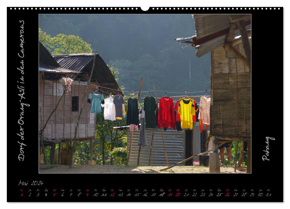 Vibrant Malaysia (CALVENDO wall calendar 2024) 