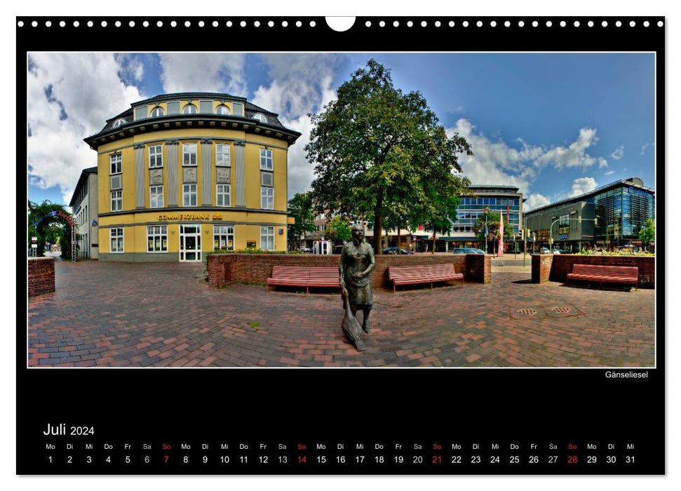 Neumünster - My City (CALVENDO wall calendar 2024) 