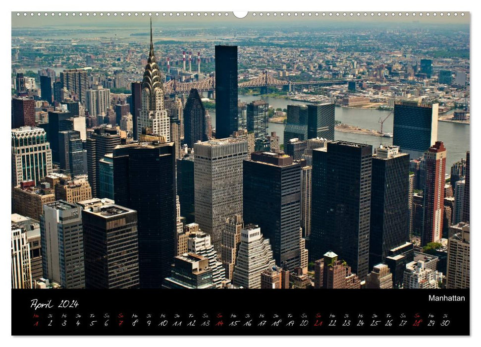 Views of a city: New York (CALVENDO Premium Wall Calendar 2024) 
