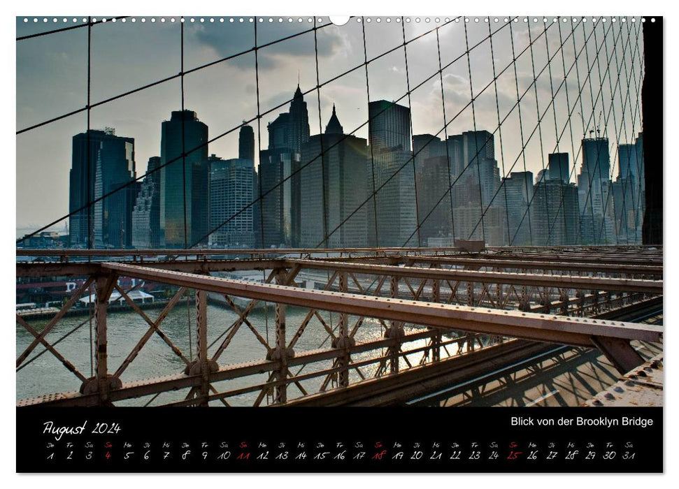 Views of a city: New York (CALVENDO wall calendar 2024) 