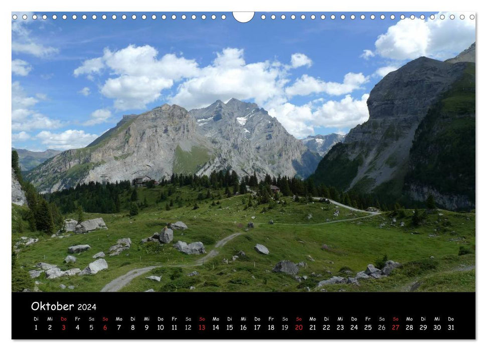 Alpine worlds (CALVENDO wall calendar 2024) 