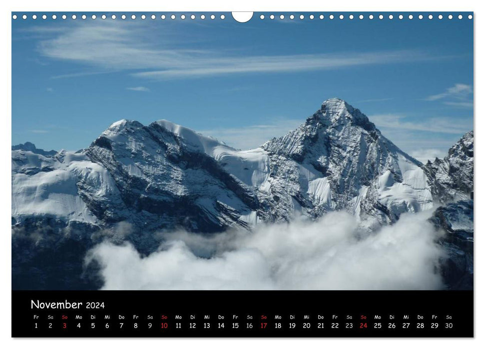 Alpine worlds (CALVENDO wall calendar 2024) 