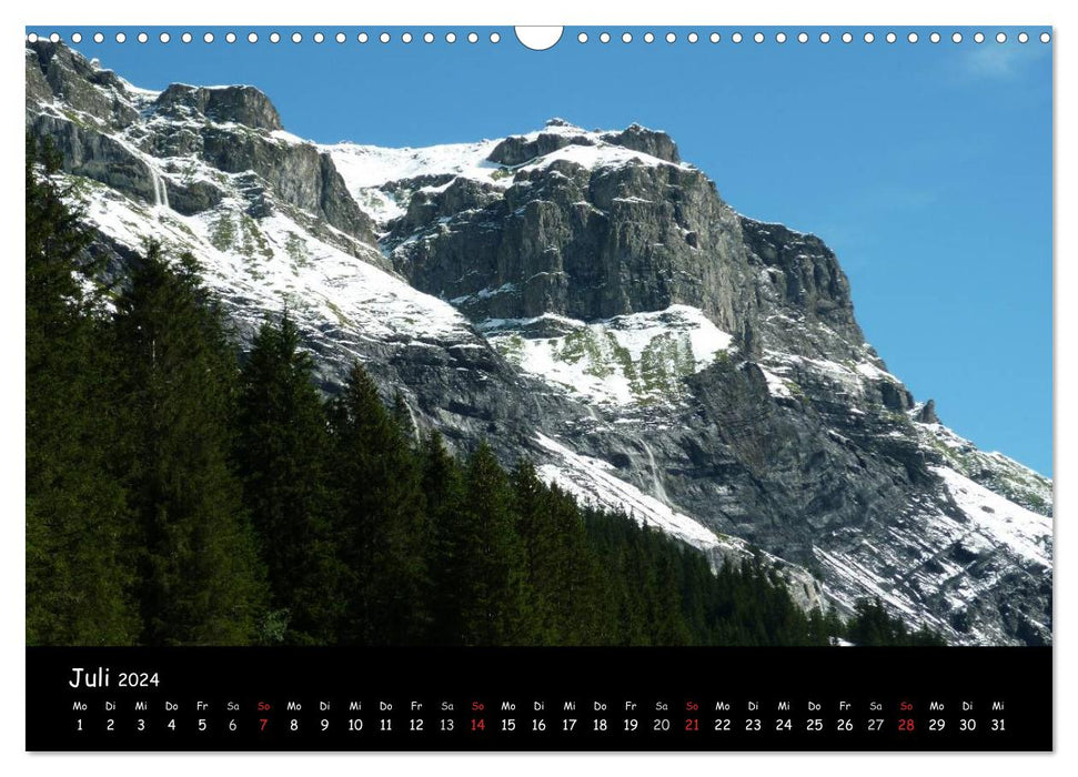 Alpenwelten (CALVENDO Wandkalender 2024)