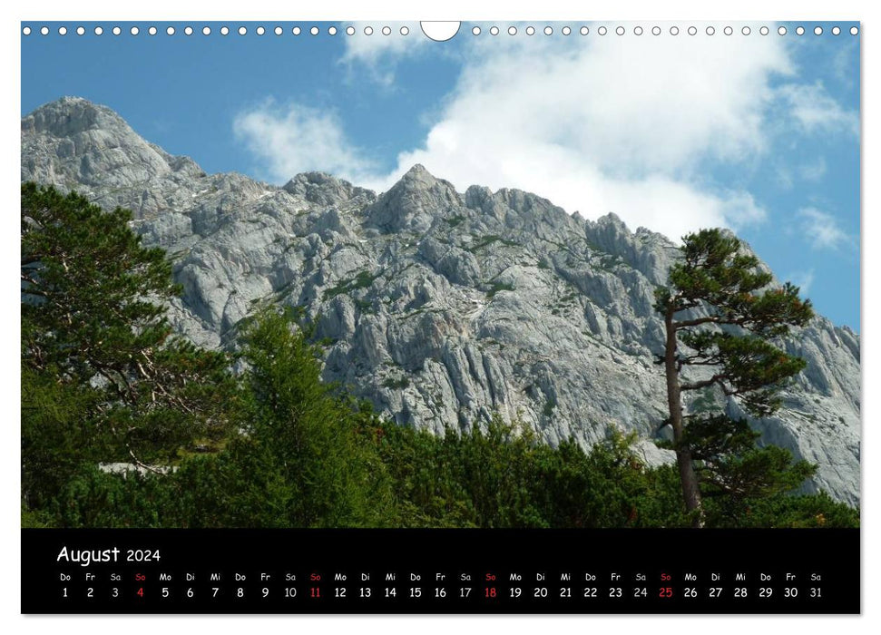 Alpine worlds (CALVENDO wall calendar 2024) 