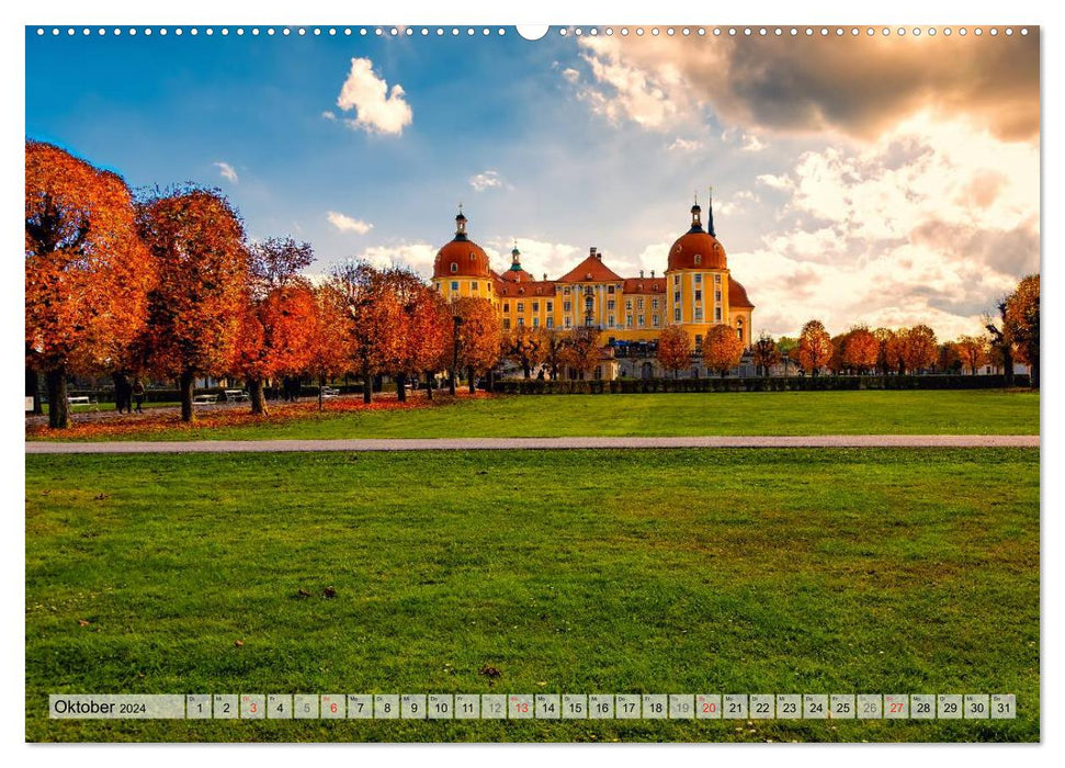 Dresden - Perle des Barock (CALVENDO Premium Wandkalender 2024)