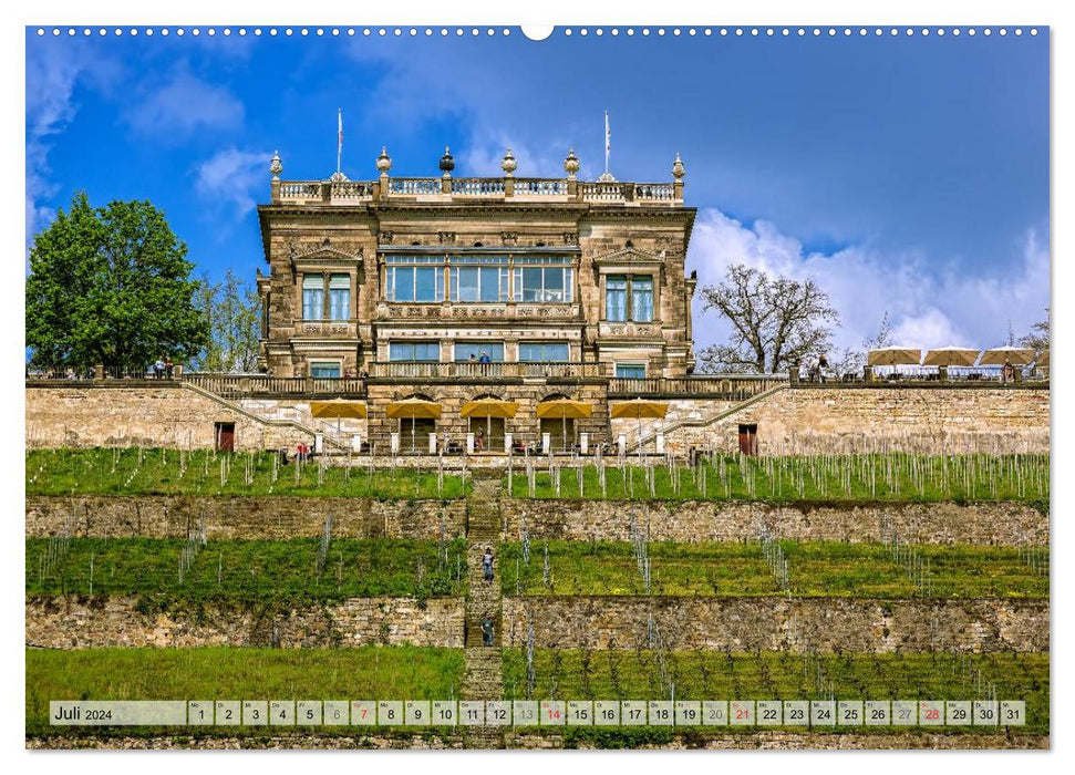 Dresden - Perle des Barock (CALVENDO Premium Wandkalender 2024)
