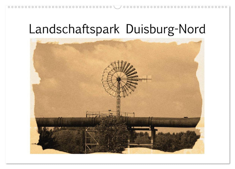 Landscape Park Duisburg-Nord (CALVENDO wall calendar 2024) 