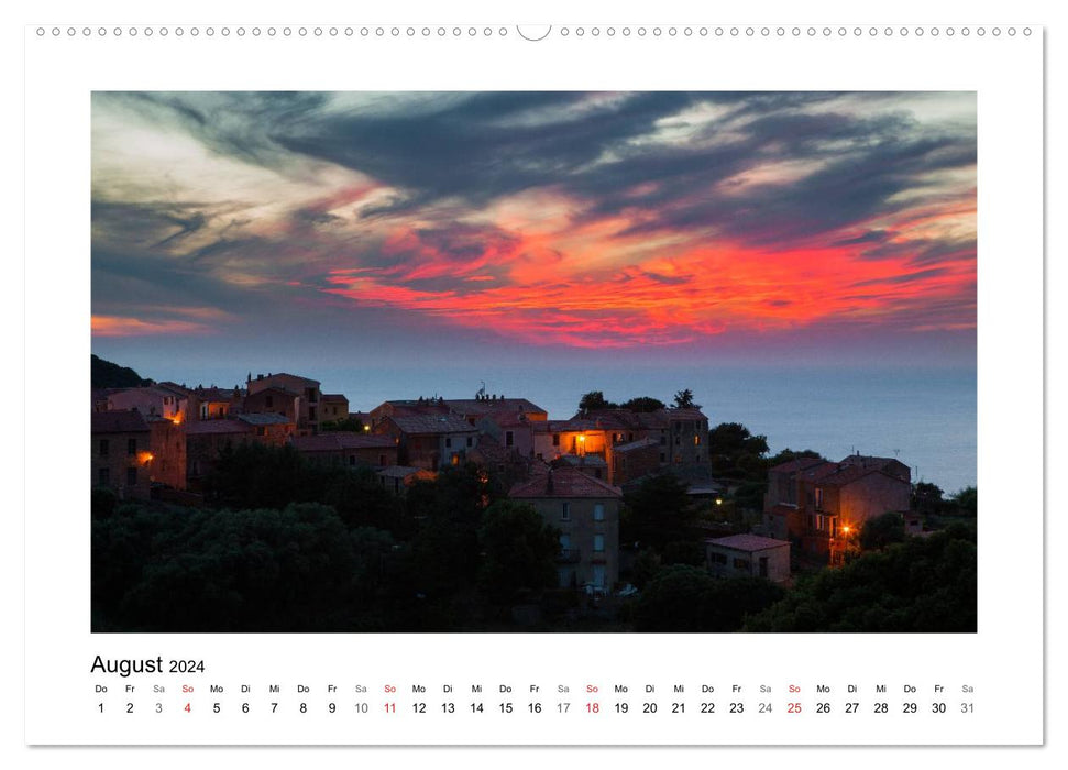 Corsica - Island of Beauty (CALVENDO Wall Calendar 2024) 