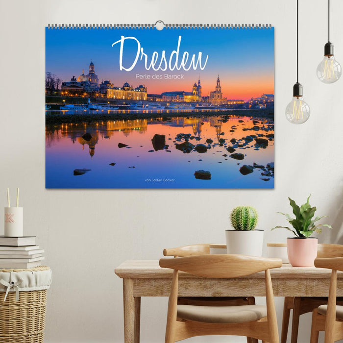 Dresden - Pearl of the Baroque (CALVENDO wall calendar 2024) 