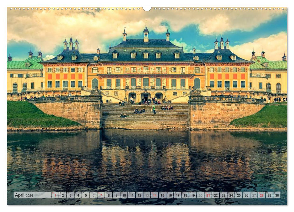 Dresden - Perle des Barock (CALVENDO Wandkalender 2024)