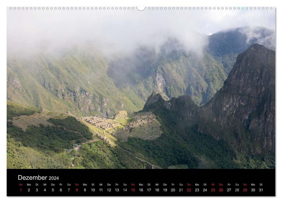 Machu Picchu - Peru (CALVENDO Wandkalender 2024)