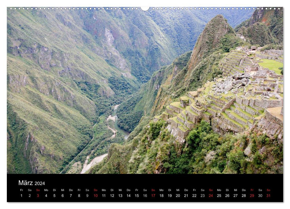 Machu Picchu - Peru (CALVENDO Wandkalender 2024)