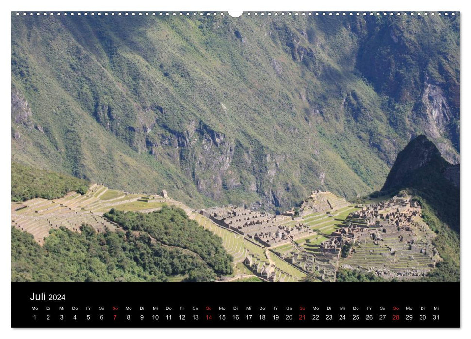 Machu Picchu - Peru (CALVENDO wall calendar 2024) 