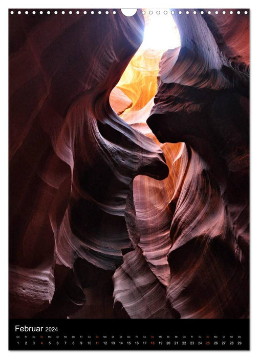 Antelope Canyon (CALVENDO Wandkalender 2024)