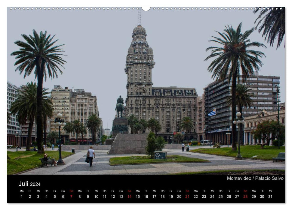 Südamerika (CALVENDO Premium Wandkalender 2024)