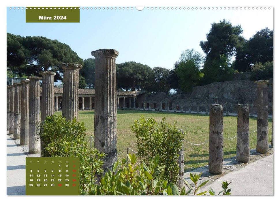 Pompeji-Kalender (CALVENDO Wandkalender 2024)