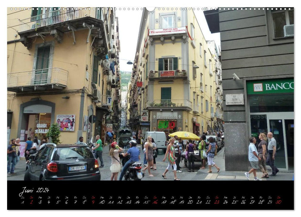 Neapel sehen und sterben (CALVENDO Wandkalender 2024)
