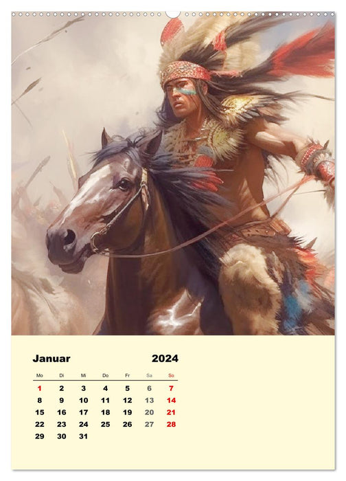 Indian Fantasy (CALVENDO Premium Wandkalender 2024)