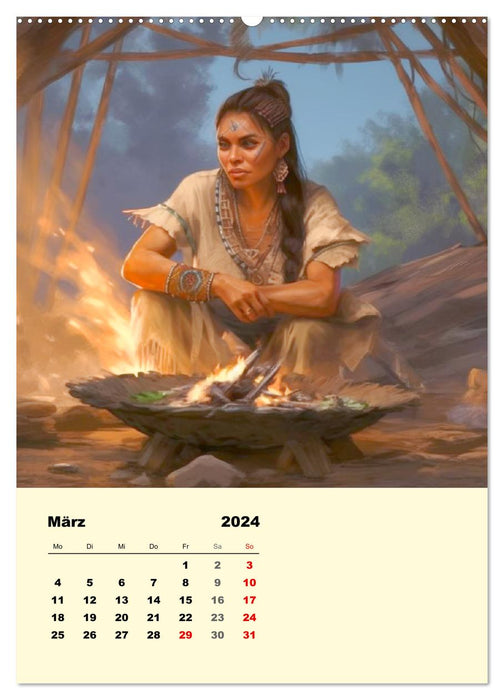 Indian Fantasy (CALVENDO Premium Wandkalender 2024)