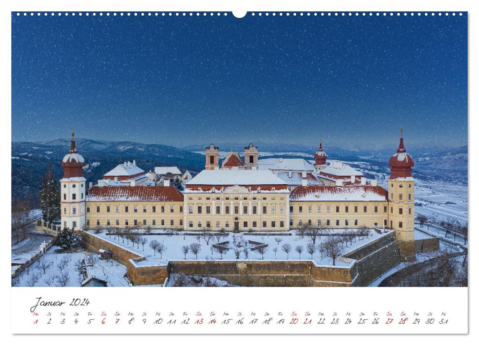 Österreich in atemberaubenden Bildern (CALVENDO Premium Wandkalender 2024)