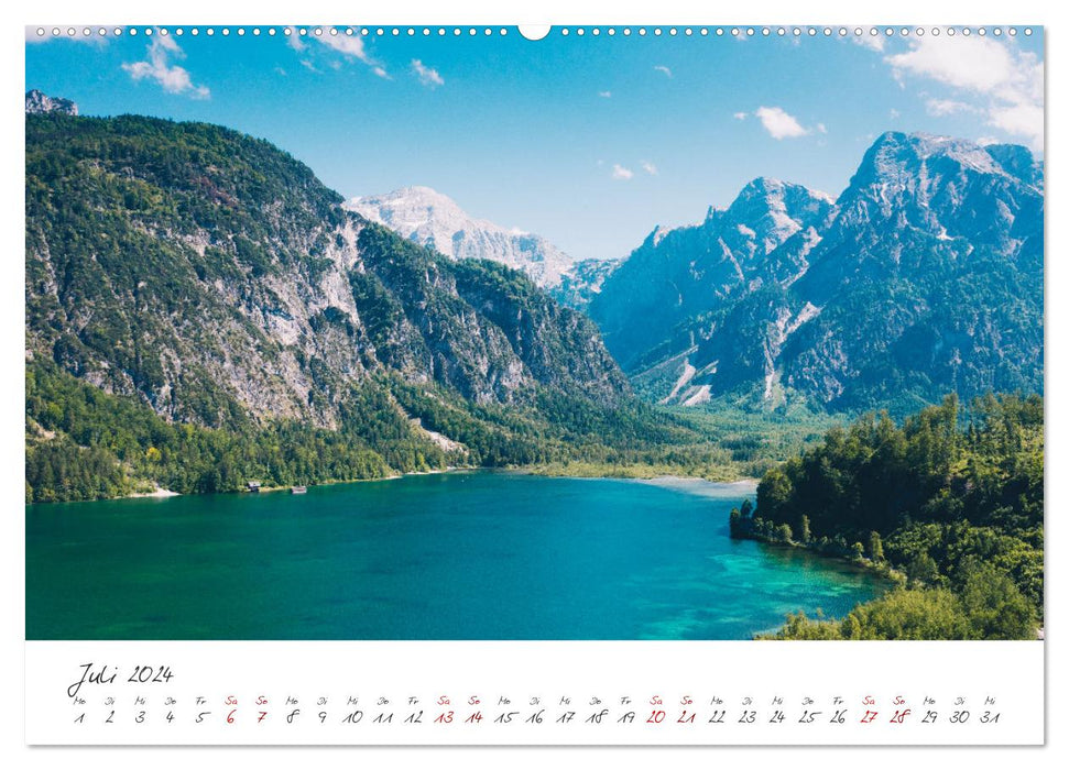 Österreich in atemberaubenden Bildern (CALVENDO Premium Wandkalender 2024)