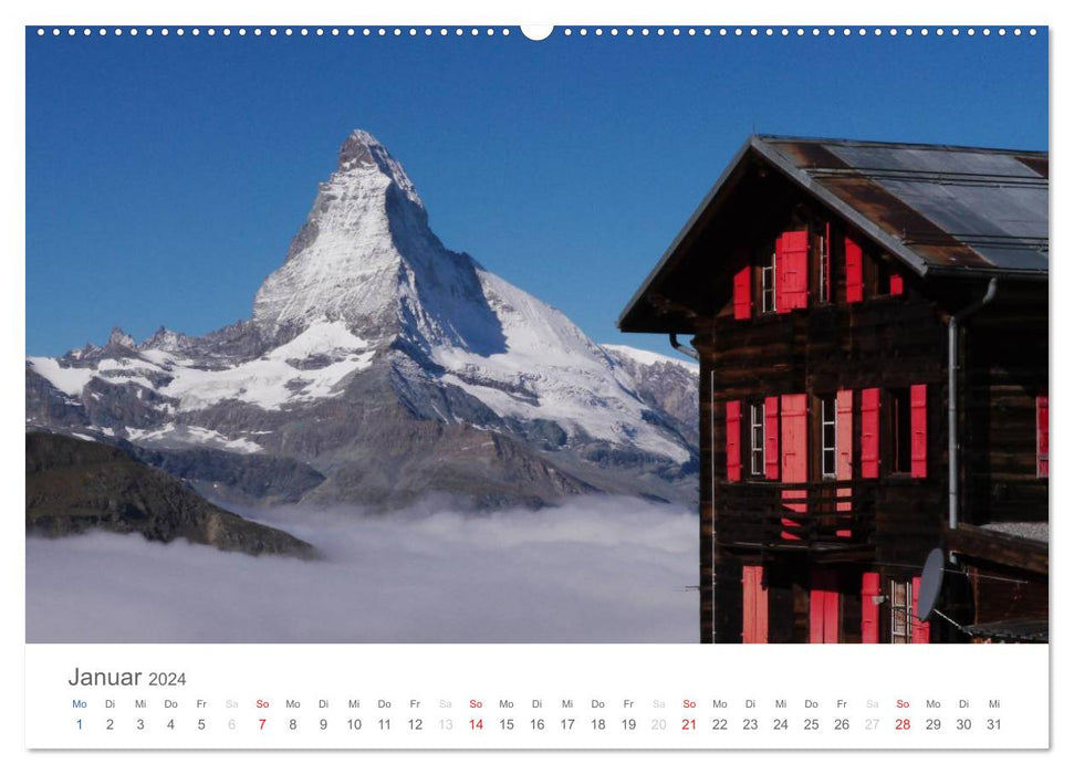 Magie Matterhorn (CALVENDO Wandkalender 2024)