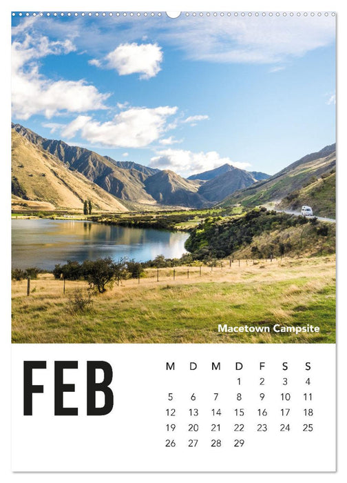 Neuseelands Süden - Eine Insel voller Schönheit und Abenteuer (CALVENDO Premium Wandkalender 2024)