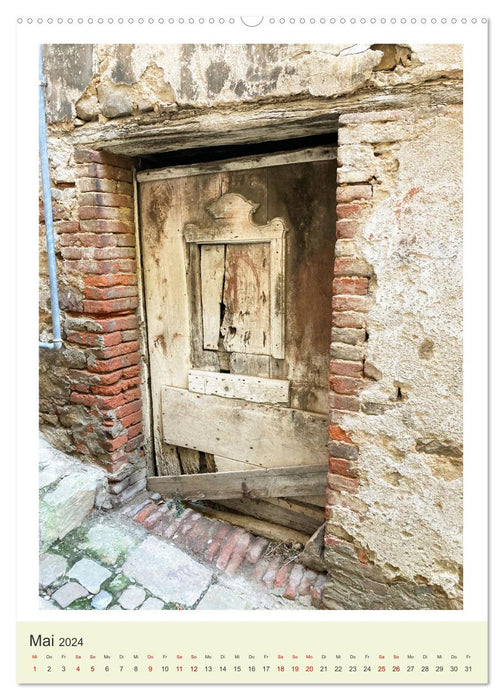 Siziliens Türen (CALVENDO Wandkalender 2024)