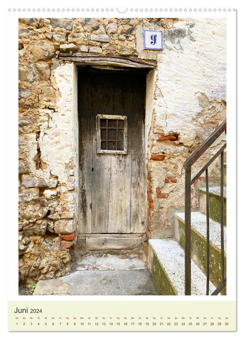 Siziliens Türen (CALVENDO Wandkalender 2024)