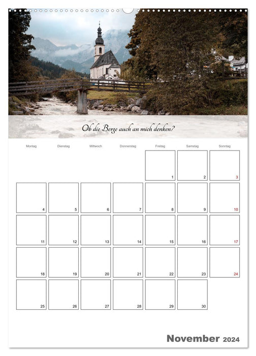 BERCHTESGADEN Under the spell of the kingdom (CALVENDO wall calendar 2024) 