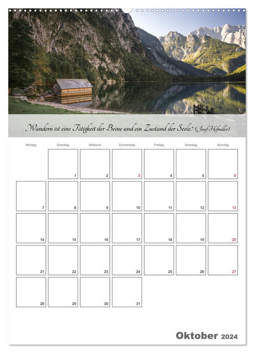 BERCHTESGADEN Under the spell of the kingdom (CALVENDO Premium wall calendar 2024) 