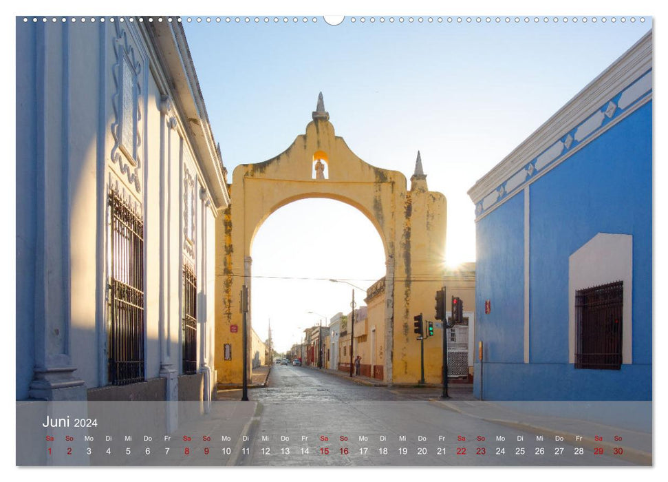 Bekanntes und Unbekanntes MEXIKO (CALVENDO Premium Wandkalender 2024)