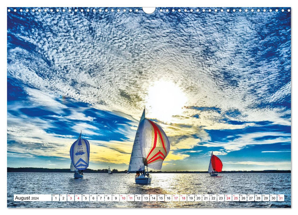 Passion Sailing (CALVENDO Wall Calendar 2024) 