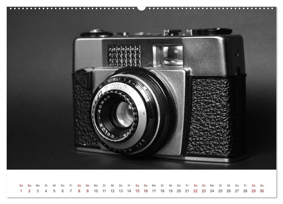 Alte Fotokameras - Kameras von Agfa der Jahre 1928 bis 1980 (CALVENDO Premium Wandkalender 2024)